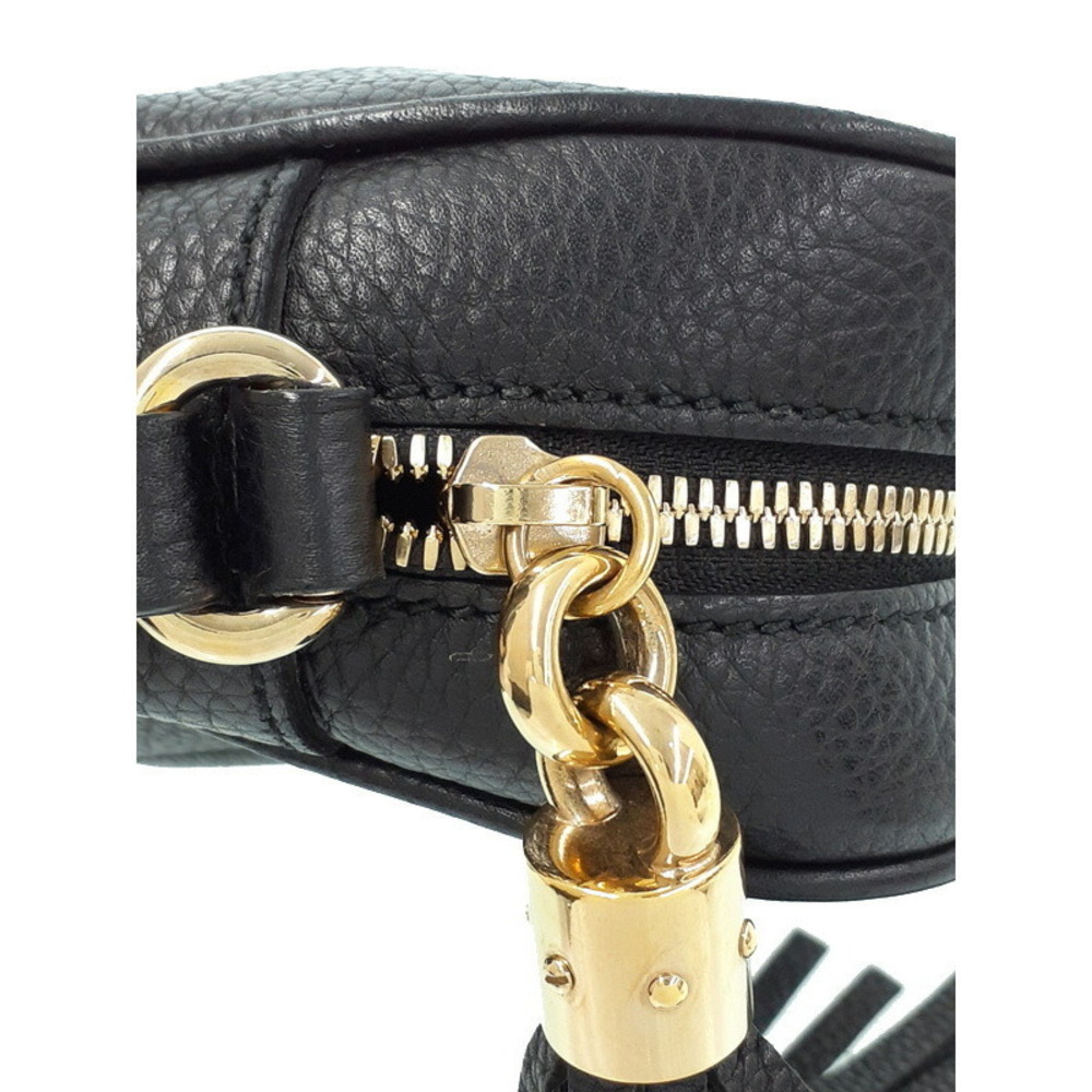 Gucci Soho Leather Disco Pebbled Crossbody Bag - Picture 5 of 9
